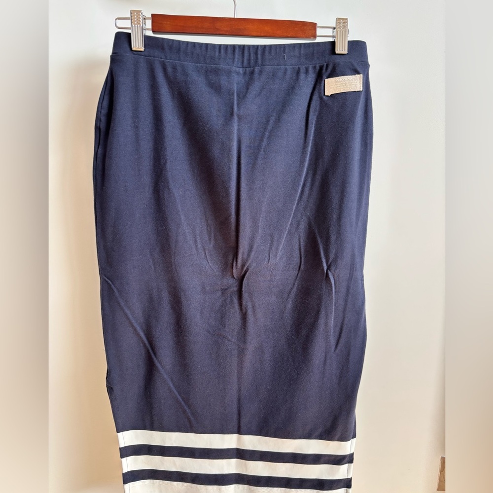 Adidas Three Stripe Cotton Pencil Skirt - Size M